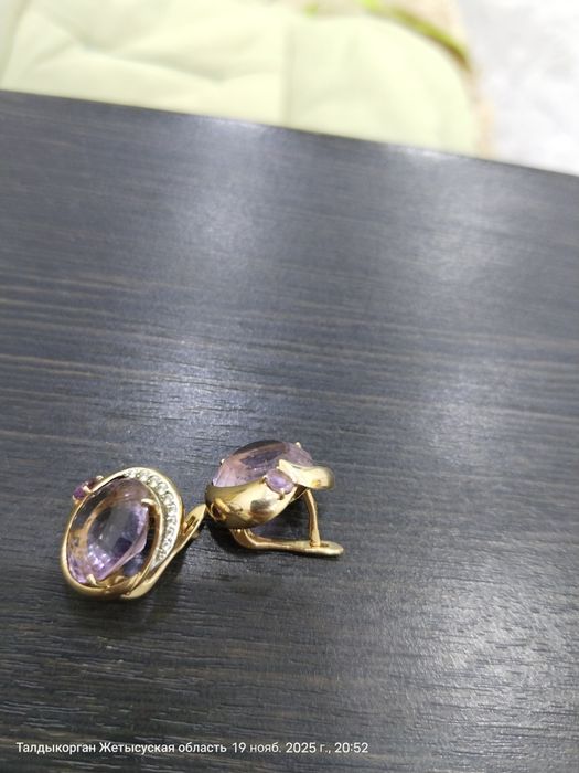 Серьги золотые 585