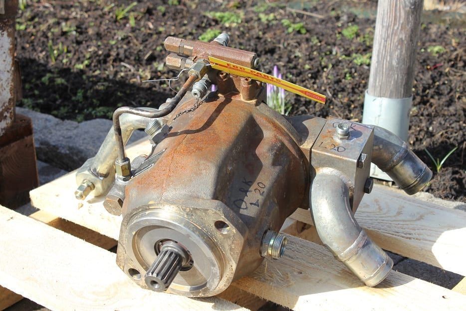 pompa hidraulica excavator o&k a10v0 71 dflr 731r second hand