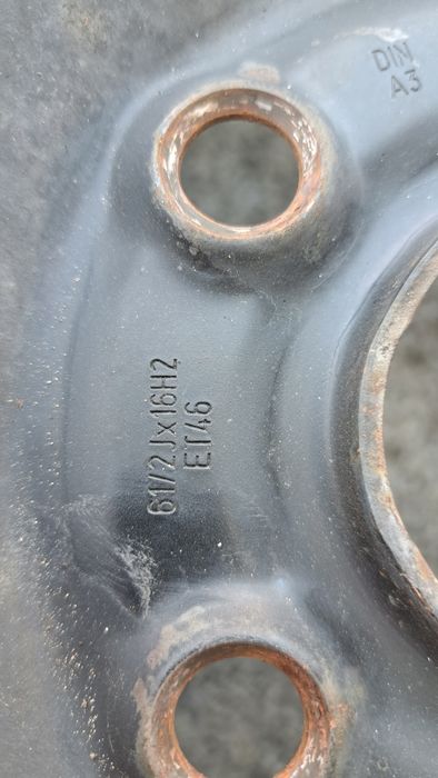 Jante Tablă 16" 5x112 6 1/2 J ET 46 VAG, Golf 5, Golf 6,Golf 7 ,Touran
