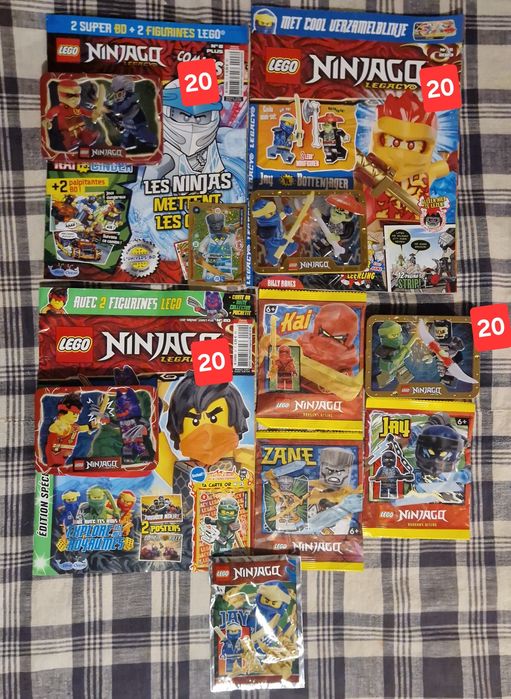 Голям лот от Lego списания и Полибегове