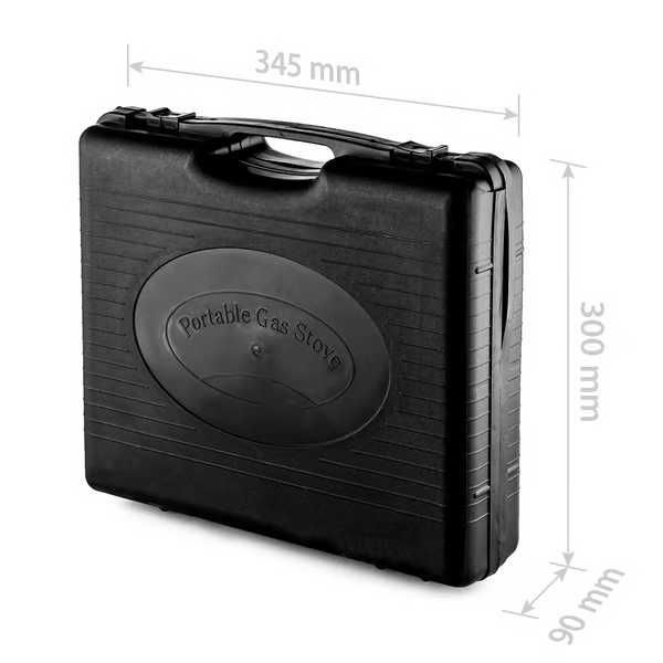 Туристически газов котлон с пиезозапалване + куфарче