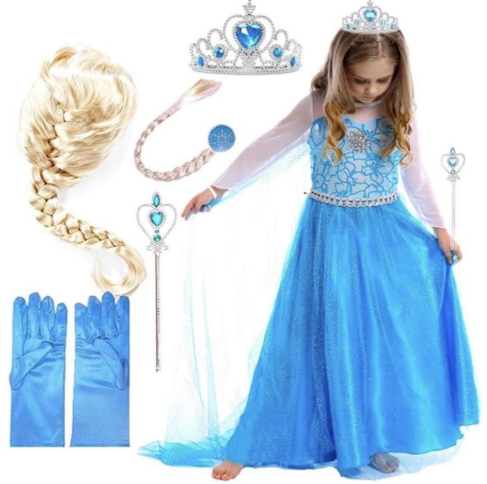Рокля на Елза, аксесоари на Елза от Замръзналото кралство