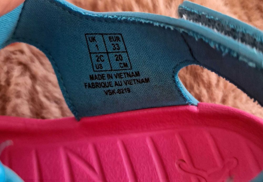 PUMA 33 номер Детски оригинални сандали
