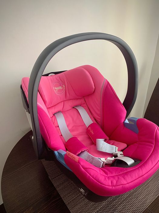 Столче за новородено Cybex Aton 5 purple