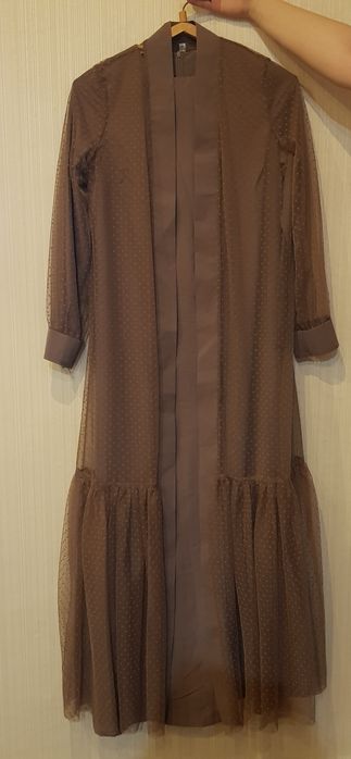 Платье двойка с накидкой