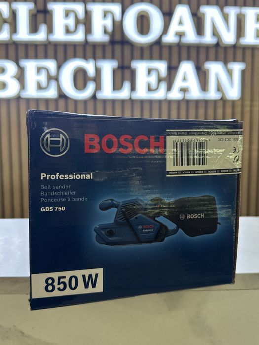 Slefuitor cu banda BOSCH GBS 750 / Sigilat