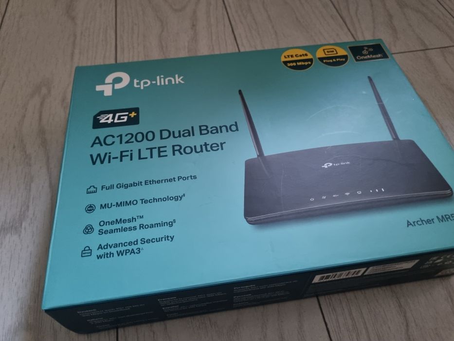 Router TP-Link Archer MR500 AC1200,Dual Band, LTE 4G+ Cat6