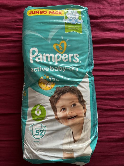 Подгузники памперсы Pampers 6-ка.