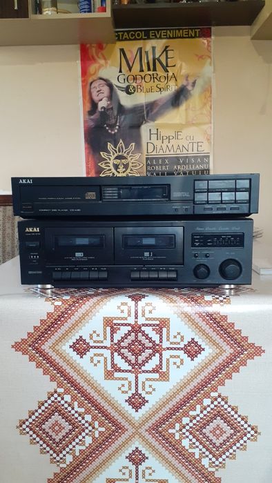 Akai deck cd (sony technics aiwa)