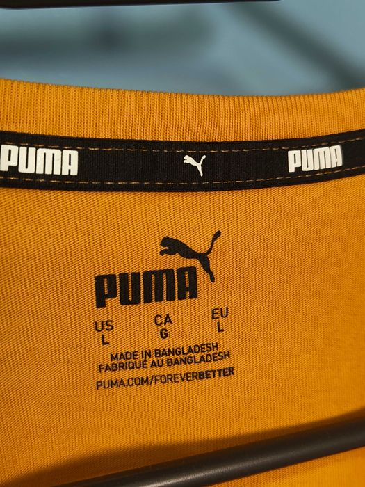 PUMA Памучна Тениска/Мъжка L