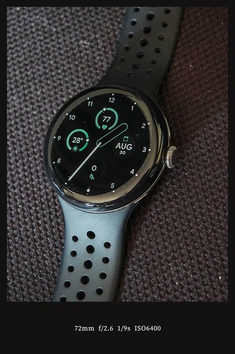 Google Pixel Watch 3  45mm Silver Porcelain