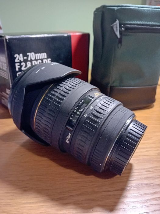 Обектив Sigma 24-70 за Canon