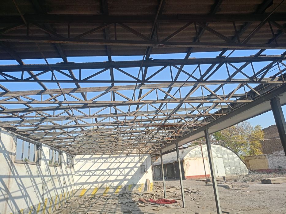 навес ва мойка молхоналарни йопиш учун фермалар бор хар хил размерда