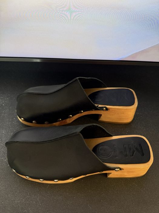 Saboti MANGO din piele