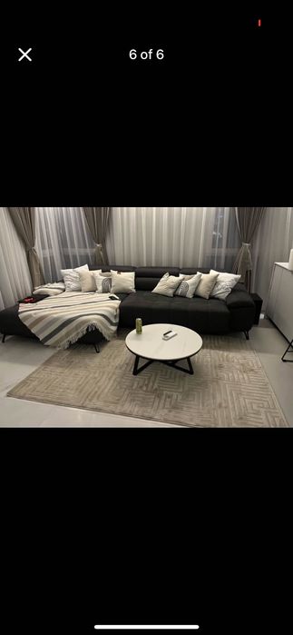 Диван с механични облегалки и електронно издърпване