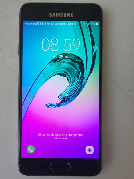Samsung Galaxy A3 2016 – 4G – 16GB – Single SIM. Impecabil!