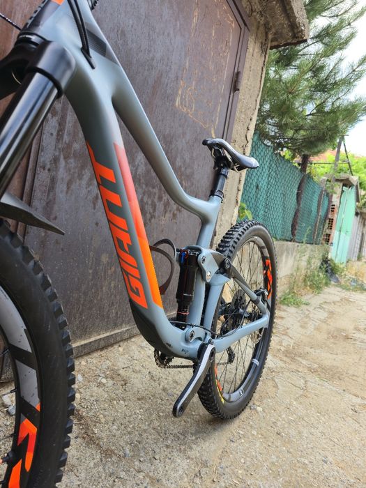 Карбонов Giant Trance 27.5 M Rockshox  Revelation 1x11 SLX Перфектно състояние
