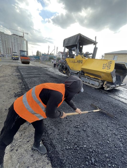 Асфальтирование укладка асфальта Алматы