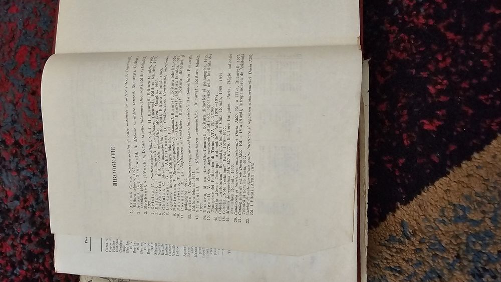 Manual întreținere DACIA 1300