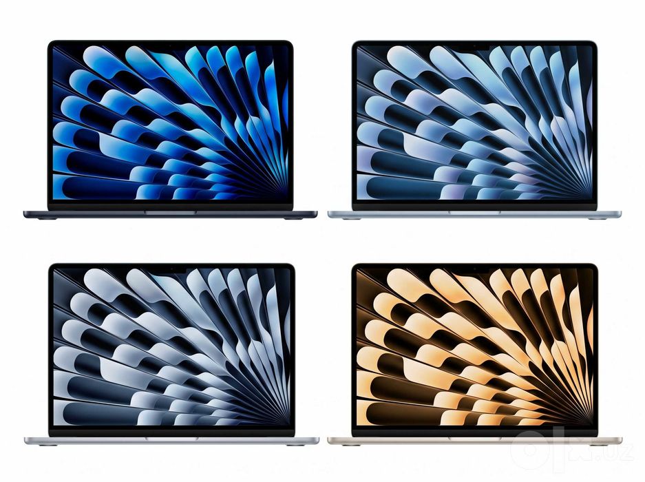 MacBook Air M5 24GB,1TB Midnight,SkyBlue,Silver,Starlight A3449