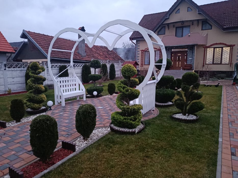 Arcadă decorativă inimă