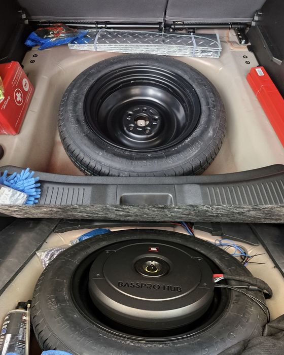 Subwoofer JBL BassPro Hub 200W pentru roata de rezervă - garanție 09.2027