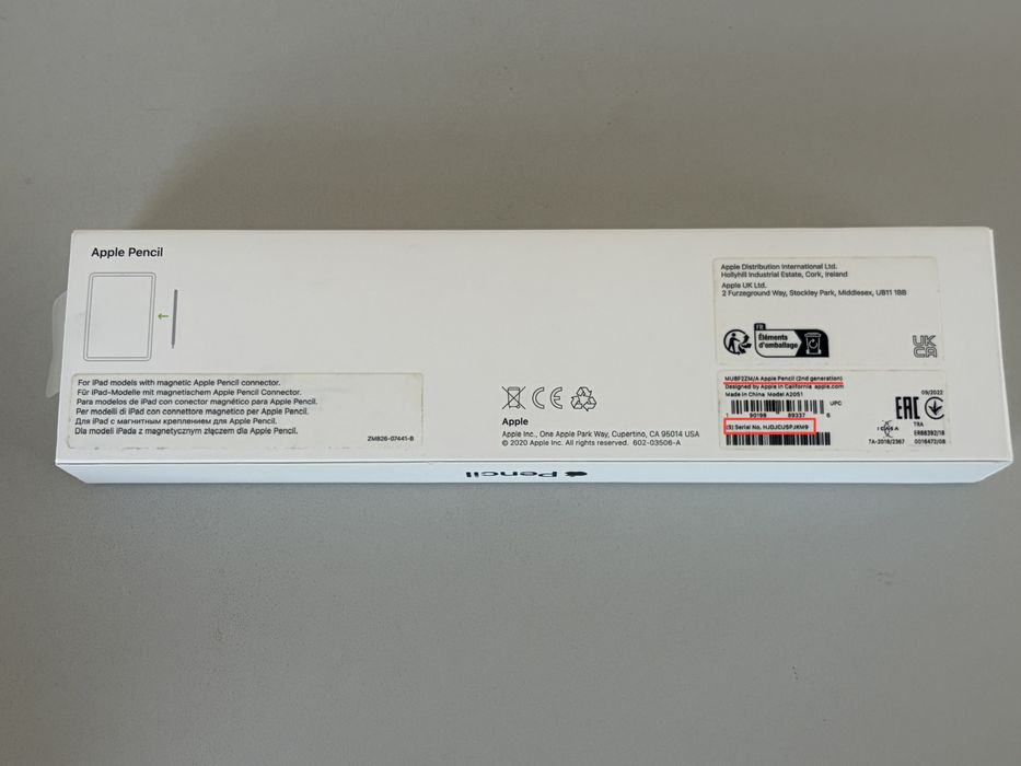 Apple Pencil 2 produs original nu copie, in cutie proprie