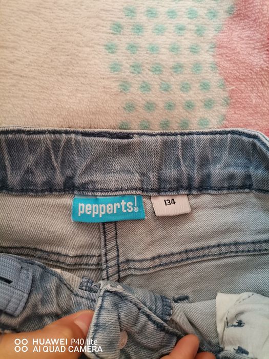 Детски дънкови панталонки за момиче