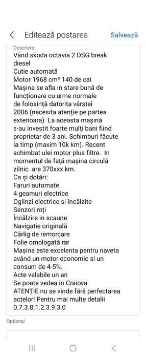 SKODA Octavia 2006 — imagine 5