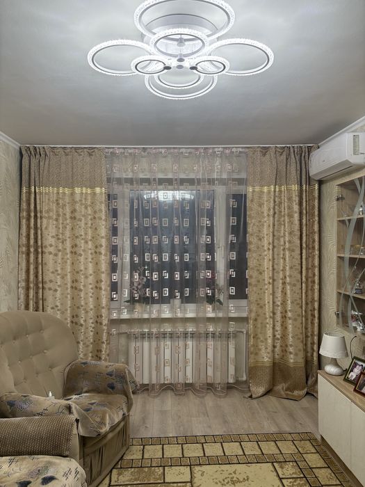 Тюль розовый нежный