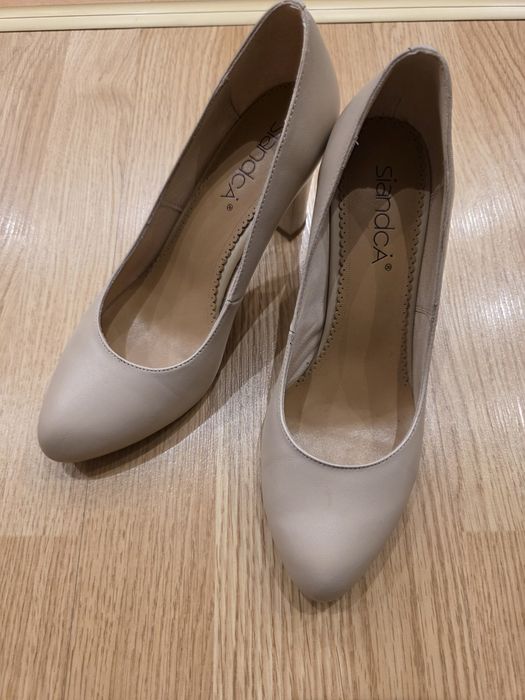 Pantofi, piele naturala, mărimea 36