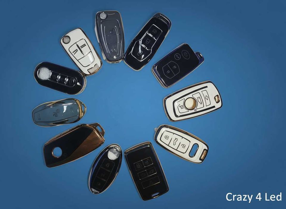 Huse / carcase pentru chei auto – potrivite pentru mai multe modele de mașini (întreabă-mă ce model)