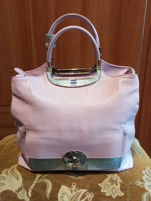 Сумка итальянская из натуральной кожи