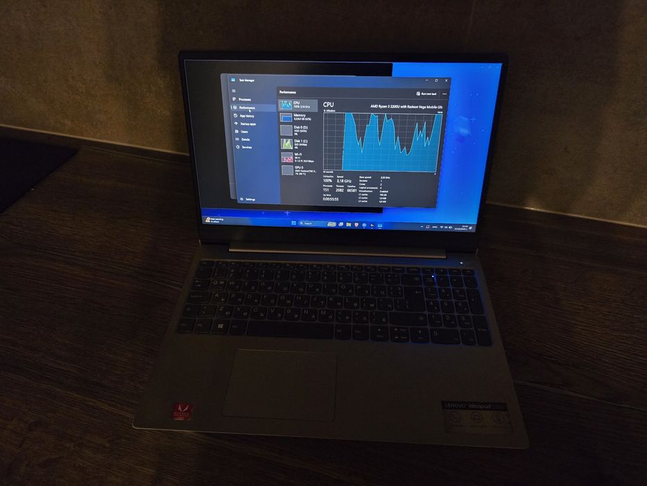 Lenovo IdeaPad 330S – Ryzen 3, 8GB RAM, 256GB NVMe SSD + 1TB HDD