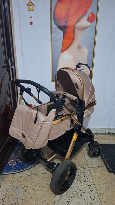 Carucior copii pliabil 3 în 1 Chipolino Havana
