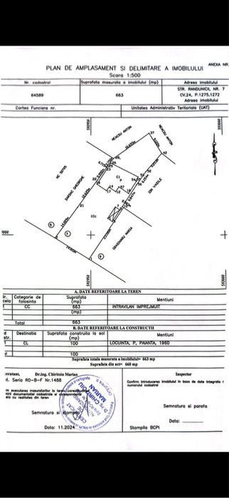 Vand Teren Dobroesti 660 mp