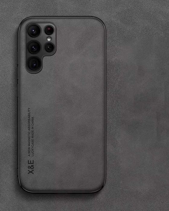 Магнитен калъф от еко кожа за Samsung Galaxy S22/25