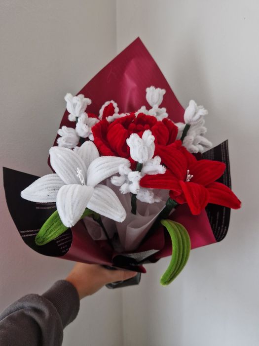 Buchet realizat manual