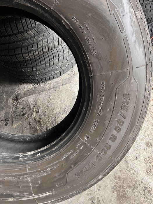 1 anvelopa camion 315/80/22.5 , Michelin , DOT 2023 , 9.5 mm
