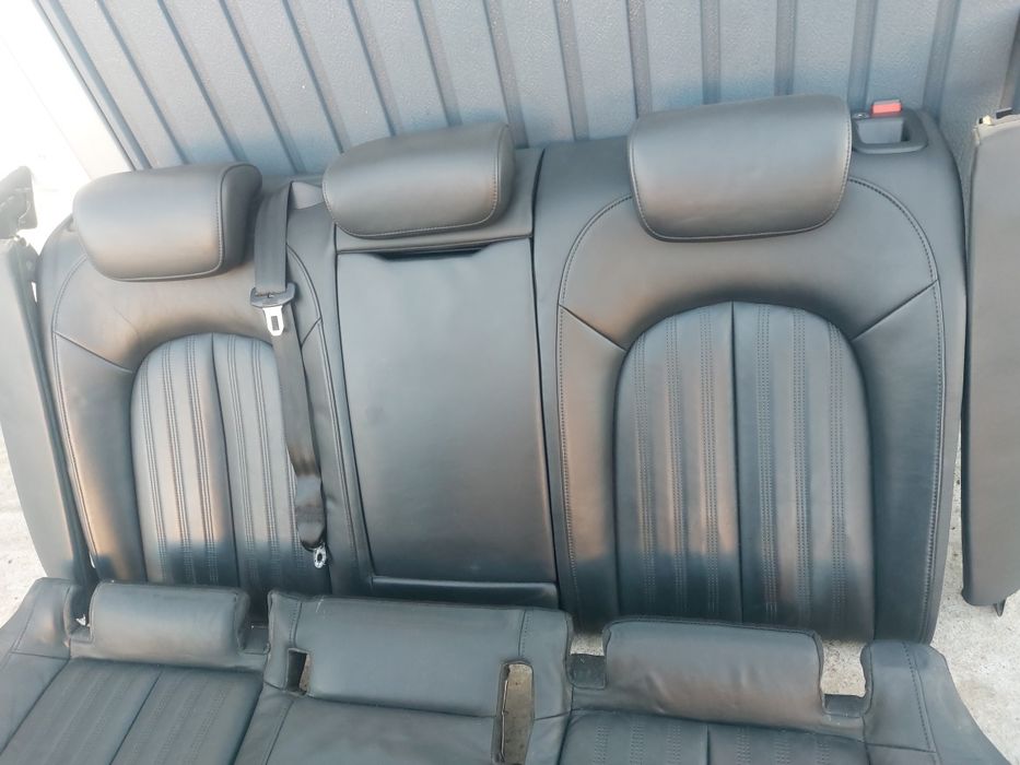 Set interior piele neagra S-line AUDI A6 C7 4G Model 2011-2018
