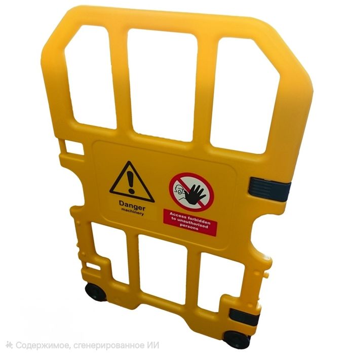 Пластиковое ограждение NO ENTRY — 200$, первые руки