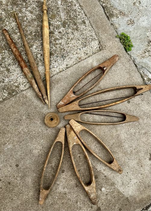 Вретена / вретено и кошница плетена