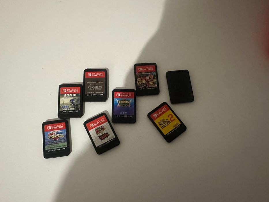 Nintendo switch oled +8 дискет