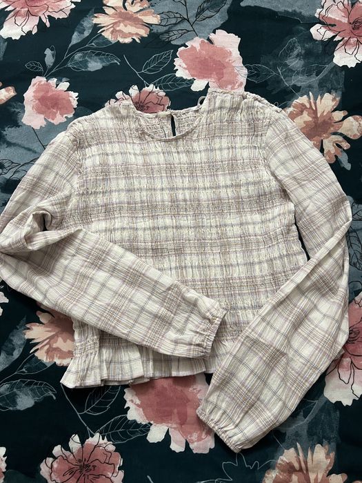 Ризообразна блуза с набор XS