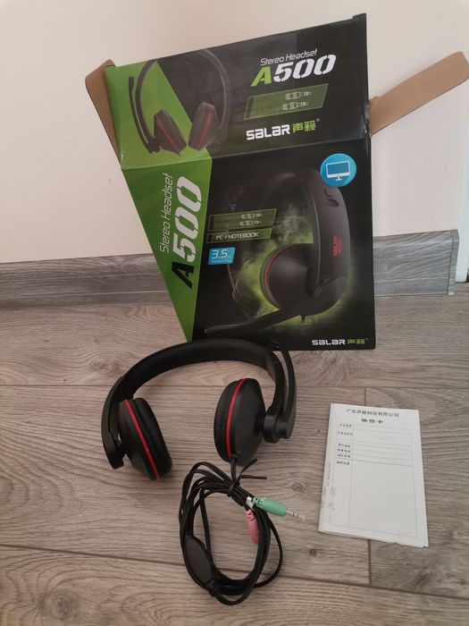 Stereo headset a500 Salar слушалки