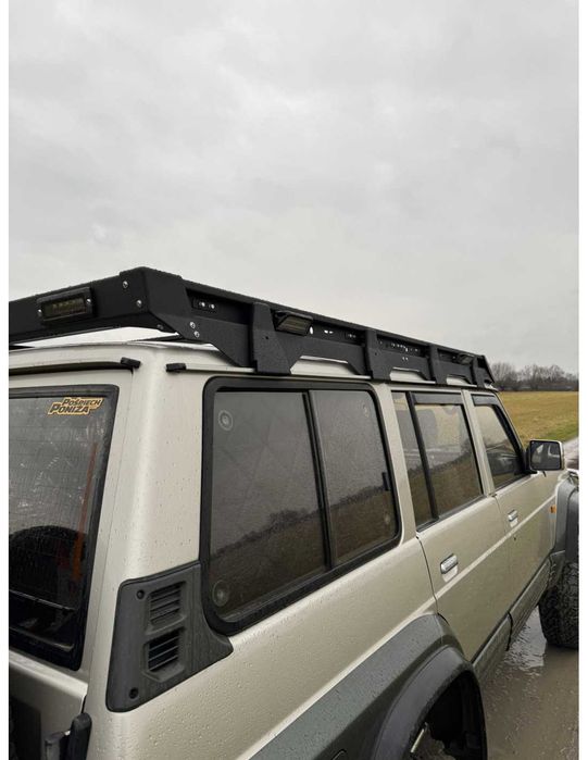 Portbagaj Nissan Patrol Y60 - SLIM Heavy Duty ALUMINIU - Lung / Scurt