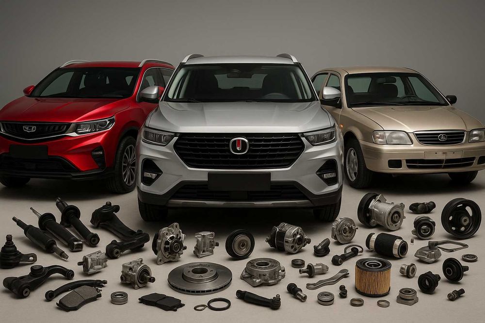 Запчасти для Китайских авто всех годов JAC,Changan,Haval,Cherry и др.