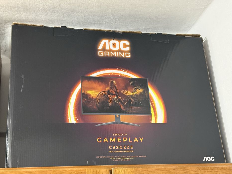 Doua Monitoare AOC 240hz 31.5inch 0.5ms