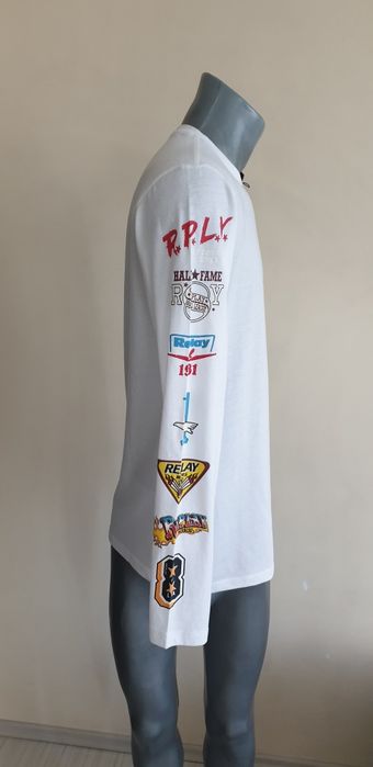 Replay Cotton Mens Size M НОВО! ОРИГИНАЛ! Мъжка Тънка Памучна Блуза!