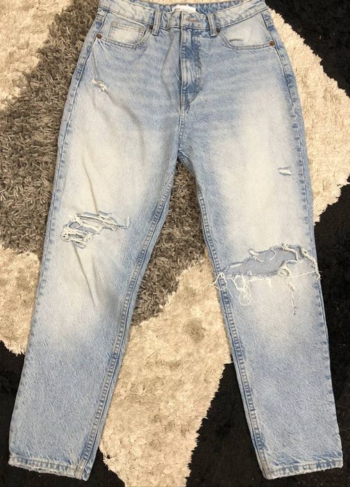 джинсы женские рванки Zara